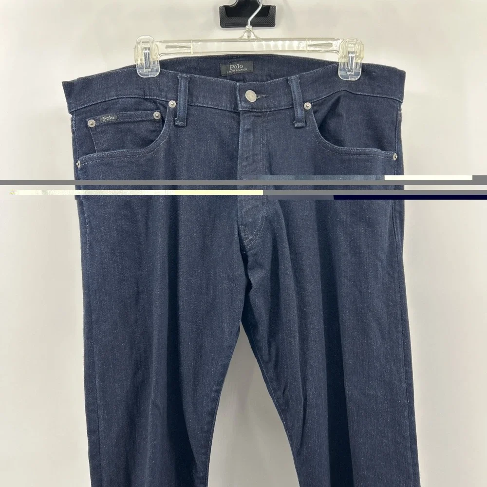 Polo Ralph Lauren Jeans Sullivan Slim  Men's 36/30 Blue Denim Dark Wash Casual